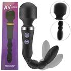 Massageador Varinha Com 2 Pontas Vibratórias Maleável - USB - Aphrodisia