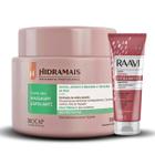 Massagem Esfoliante 500g Hidramais + Creme Esfoliante de Arroz Raavi 100g