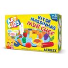 Massinha Art Kids - Kit de Massinhas Mini Chef - Acrilex