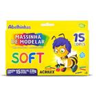 Massinha de Modelar Acrilex Soft 220g 15 Cores