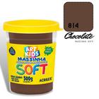 Massinha de Modelar Acrilex Soft 500g Chocolate