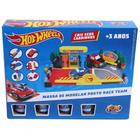 Massinha De Modelar Hot Wheels Posto Race Team Fun F0138-2