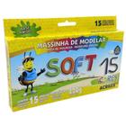 Massinha de Modelar Soft 15 Cores Acrilex