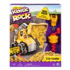 Massinha Massa Pedra 3 em 1 - Carregamentos - Kinetic Rock Sunny Brinquedos com Acessórios