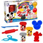 Massinha Mickey Mouse Colorida Acessórios Original Com Moldes Brinquedo Divertido Sensorial Educativo Para Meninas - Cotiplás - Cotiplas