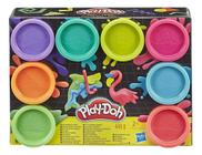 Massinha Play Doh 8 Potes Arco Íris Hasbro E5062