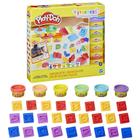 Massinha play doh letras - hasbro e8532