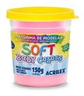 Massinha Soft Baby Colors Com 6 150G Acrilex Art Kids