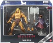 Masters Of The Universe He-Man Selvagem com Orko Mattel