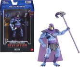 Masters of the Universe Masterverse Collection, Revelation Skeletor 7-in Motu Battle Figure for Storytelling Play and Display, Gift for Kids Age 6 and Older and Adult Collectors