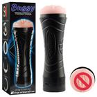 Masturbador Bussy Vibration 25cm X 7.8cm Multivelocidade + Gel Lubrificante - SEIMP