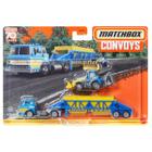 Matchbox Mattel Convoys Ford C900 Cabover & Gravel Trailer e Backhoe (Mix 1 - 2024)