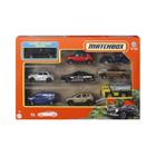 Matchbox Pack c/ 9 Escala 1:64 c/ Miniatura Exclusiva Mattel