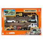 Matchbox Pack Com 9 Miniaturas Exclusiva Workstar Ambulance