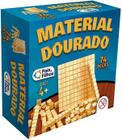 Material dourado 74 pcs - pais e filhos