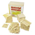 Material Dourado Em Madeira - Carimbras 0030 - 611 Peças