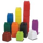 Math Linking Cubes hand2mind Interlocking UniLink (conjunto de 100)