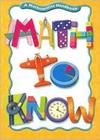 Math to know - a mathematics handbook