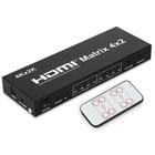 Matrix Hdmi 4X2 Switch Splitter 1080P 4K 3D Com Controle - Lotus