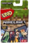 Mattel Games UNO Minecraft Card Game, Now UNO fun inclui o mundo de Minecraft, Multicolor, Basic Pack