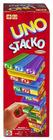 Mattel Games UNO StackoGame para crianças e família com 45 blocos de empilhamento coloridos, bandeja de carregamento e instruções, é um ótimo presente para crianças de 7 anos ou mais (43535)