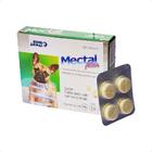 Mectal Plus Caes Ate 10 Kg Vermifugo 4 Comprimidos