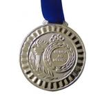 Medalha Gedeval Média Prata 44Mm