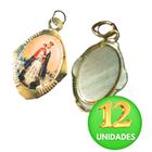 Medalha N Sra do Bom Parto Chapa Resinada 12 unidades