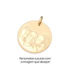 Medalha redonda lisa para personalizar 542773 Rommanel