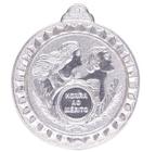 Medalhão Gedeval Prata 62mm