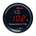 Medidor de temperatura do óleo display vermelho s/ sensor temperatura tl15