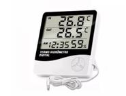Medidor de umidade e temperatura digital -- Termo higrômetro -- EXBOM