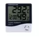 Medidor de umidade / temperatura digital / Relógio -- Termo higrômetro -- HTC-1 ''Sem extensor''