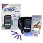 Medidor Digital Kit Medir Glicemia G-Tech De Bateria