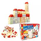 Mega Construções Brinquedo Pedagógico Com 45 Blocos De Montar Em Madeira - PAIS & FILHOS