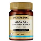 Mega d3 + vit k2 mk7 500mg 60 capsulas dr botanico