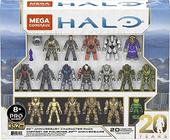 MEGA Halo 20th Anniversary Character Pack Halo Infinite Construction Set, Construindo Brinquedos para Meninos Exclusivo da Amazon