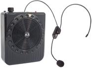 Megafone Amplificador Voz Microfone Professor Radio Fm Usb