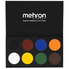 Mehron Makeup Paradise AQ Face & Body Paint 8 Paleta de cores (Básico) - Rosto, Corpo, Paleta de Maquiagem SFX, Efeitos Especiais, Paleta de Pintura Facial para Arte, Teatro, Halloween, Presentes de Natal, Festas e Cosplay