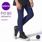 Meia Calça Infantil Grossa de Algodão Fio 80 Selene Original