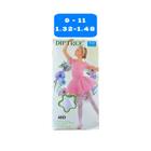 Meia Calça Infantil Opaca Branca Fio 40 Basica