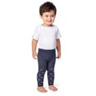 Meia Calça Legging Baby Lupo - Azul Jeans