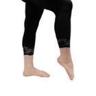 Meia Calça Legging Punho com Renda Fio 70 Juvenil Preto