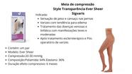 Meia Calça Sigvaris 782b Ever Sheer 20-30 Mmhg Ponteira Fechada