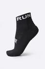 Meia Curta para Corrida HUPI - Running Pro Run Preto