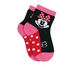 MEIA DISNEY 100 ANOS LUPO Preto Feminina