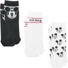 Meia Estampada Mickey Branca - Disney