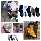 Meia Feminina em Algodão Estilo Fun Socks: Kit 5 Pares Sortidos - Tamanho 36-42