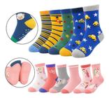 Meia INFANTIL Antiderrapante Kit com 03 pares Confort Meia INFANTIL Antiderrapante Kit com 03 pares Confort