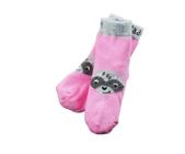 Meia Infantil Guaxinim - 2-4 anos Rosa - BLADE AND ROSE